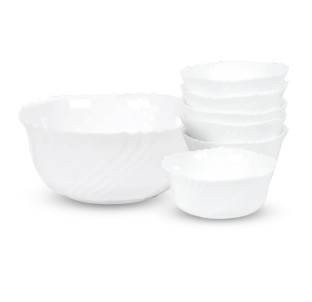 30056-00/1 Салатник 400мл білий D3 (без подарункової упаковки) - фото