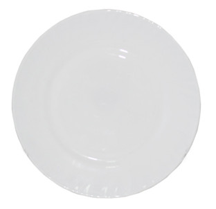 30057-02-00 Тарілка 8' Біла D1 - фото