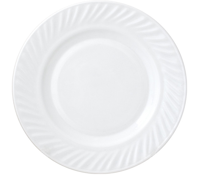 30058-1300 Тарілка 9' Біла (36) - фото