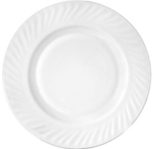 30058-200 Тарілка 9' біла - фото
