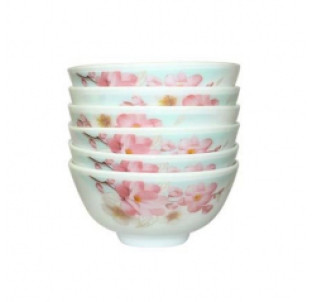 30069-004/У Набір салатників 6шт (6шт- 4,5') Сакура (без упаковки) - фото