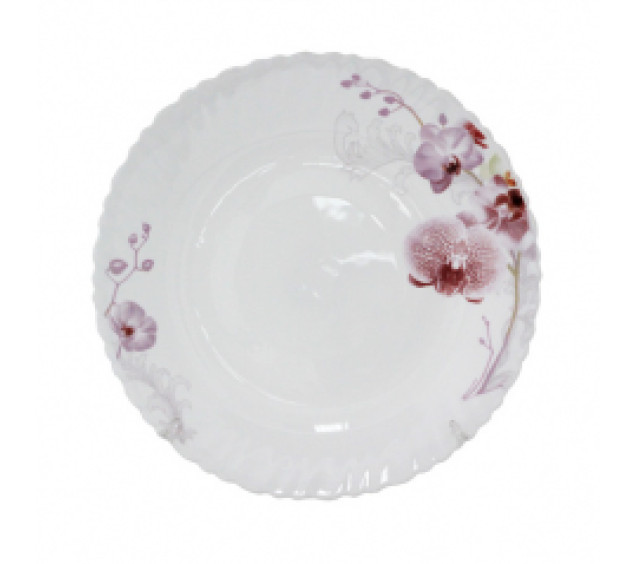 30071 Тарілка 8,5' Рожева орхідея 61099 - фото