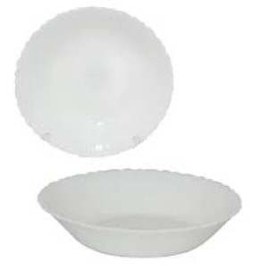 30073-00 Тарілка 7'суп Біла D2 - фото