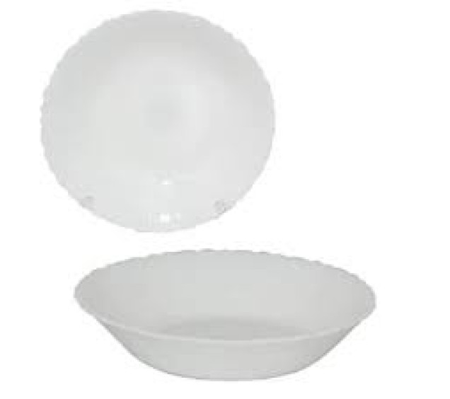 30073-00 Тарілка 7'суп Біла D2 - фото