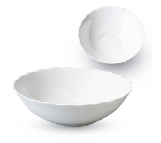 30080-01-00 Салатник 9' -1200мл "Білий" - фото