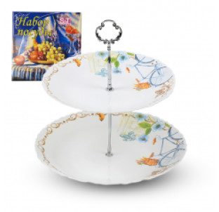 30090-130/У Цукерниця 2-х ярусна (8,5'/10.5') Весна(в універсальній коробці) - фото