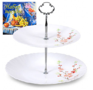 30090-61122/У Цукерниця 2х ярусна (8,5'/10,5') Японська вишня (універсальна коробока) - фото