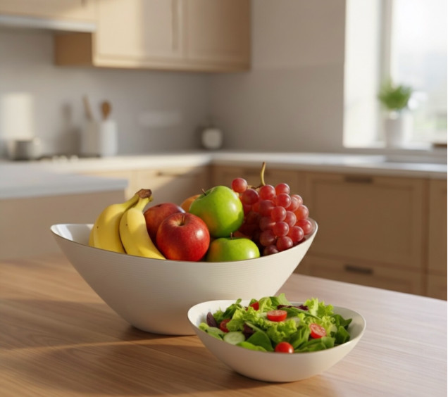 30098-06 Набір салатників 7шт, золотий кант (1-1,8л, 6- 400 мл) - фото 1