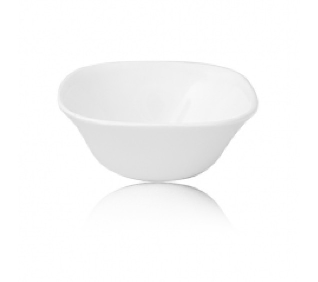 30159-00 Салатник 6' Білий квадрат - фото