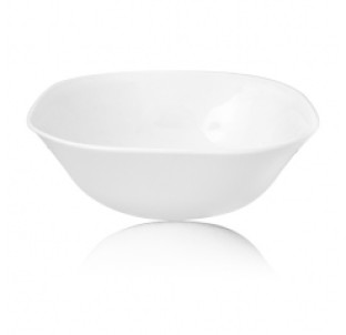 30160-00 Салатник 7' Білий квадрат - фото