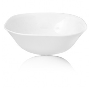 30161-00 Салатник 8' Білий квадрат - фото