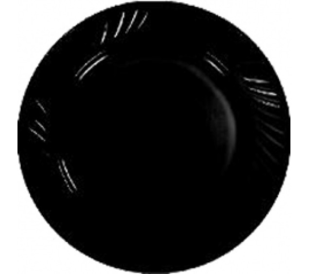 30358 Тарілка 9' Чорна - фото