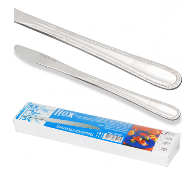 30523 Ніж дзеркальне полірування (277) (упак. 12шт) - фото