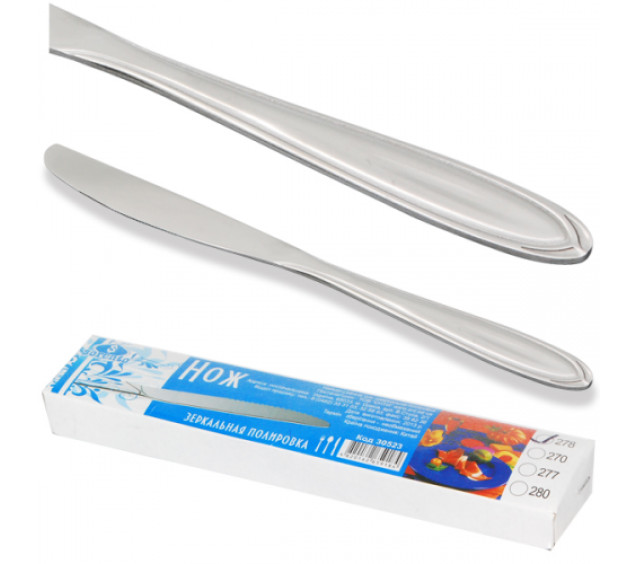 30523 Ніж дзеркальне полірування (278) (упак. 12шт) - фото