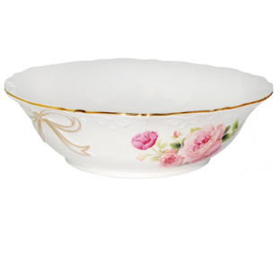 30782/1 Салатник 7' Бант (600мл, 18х5см) (без подарункової упаковки) - фото