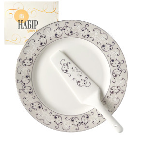 3085-2 Набір для торта 2пр. Констанція (d-27см) - фото