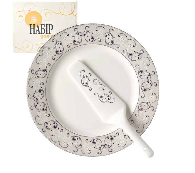 3085-2 Набір для торта 2пр. Констанція (d-27см) - фото