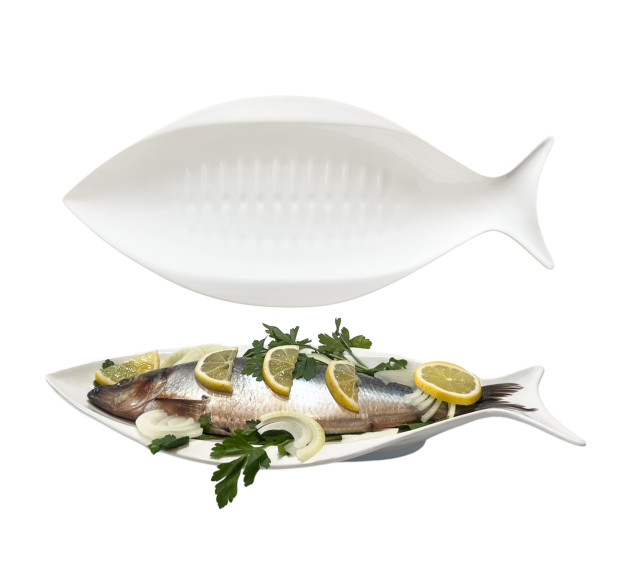 3090-00 Блюдо Fish 37*17 см(варіант) - фото