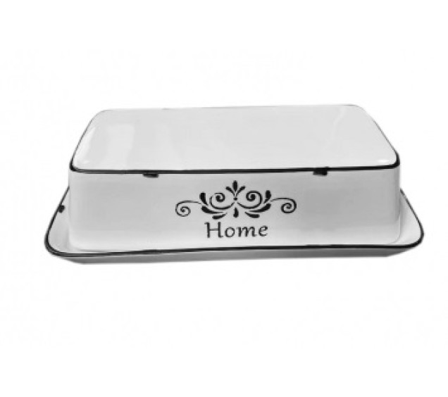 3398-00 Масельничка (розмір: 20*10,5 см; h-6 см) (варіант) - фото