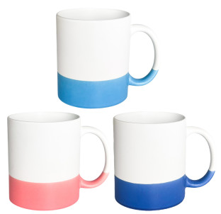 3576-3 Чашка 360мл мікс варіант від 1 до 10 кол. - фото