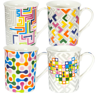 3598-02 Чашка 400мл Лабіринт - фото