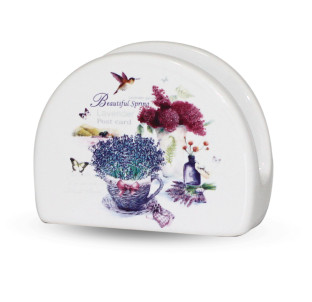 3662-6/1 Серветниця "Прованс" (довжина-10см, h-8см)(без подарункової упаковки) - фото