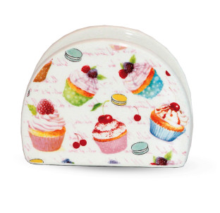 3662-9/1 Серветниця "Десерт" (довжина-10см, h-8см)(без подарункової упаковки) - фото