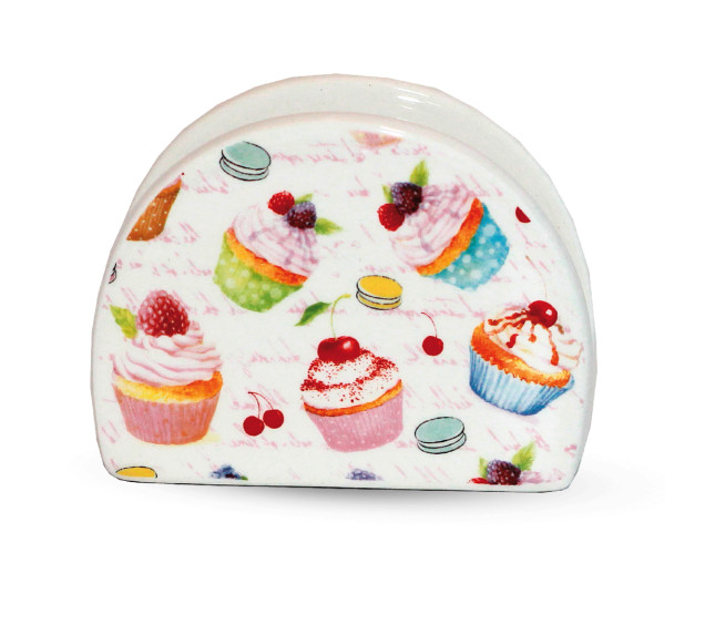 3662-9/1 Серветниця "Десерт" (довжина-10см, h-8см)(без подарункової упаковки) - фото