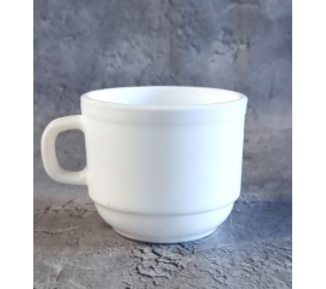 40010-07-250/У Чашка 250мл біла А1 без упак. - фото