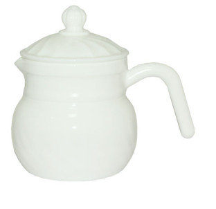 40010-08-15 Чайник білий 1,5л А2 - фото