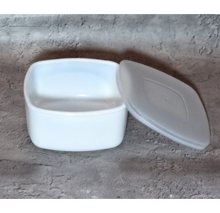 40012 Салатник з кришкою Мікс 4,2' - фото