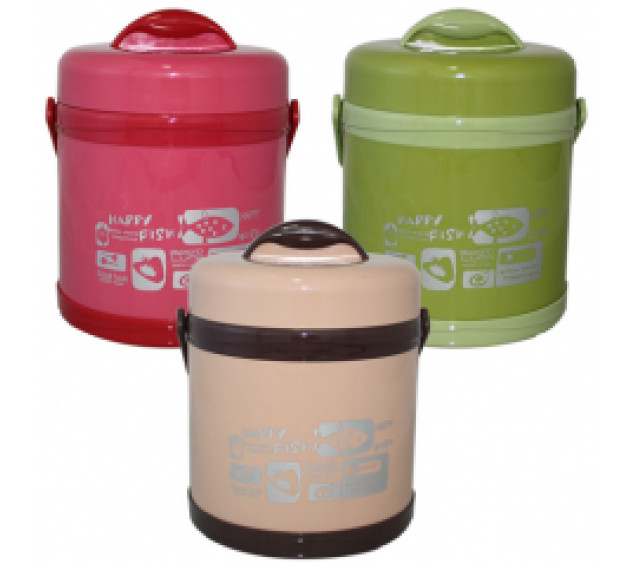 40123/1 Термос харчовий 1,7л; 2х700мл (22х15,5см)(універсальна коробка) - фото