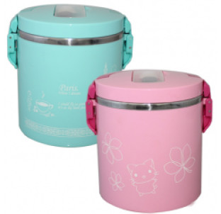 40124 Термос харчовий 1,640л; 620мл (16,5х15см) - фото