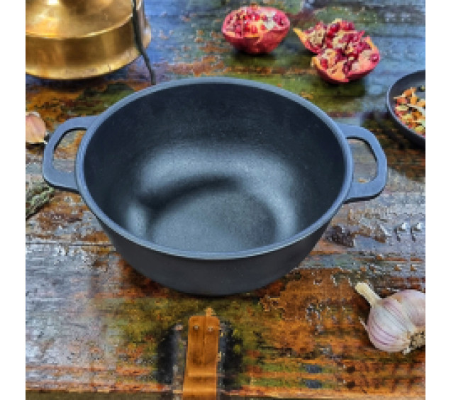 Т402 Котелок чавунний 3л - фото