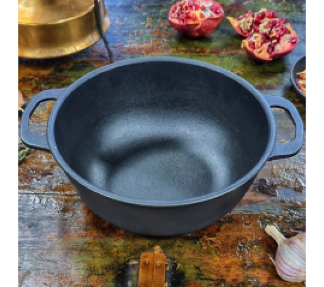 Т404 Котелок чавунний 6л - фото