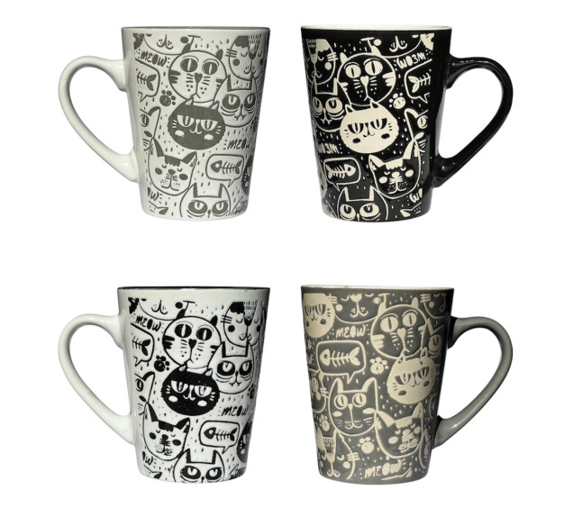4160-23 Чашка Cat style 320мл - фото