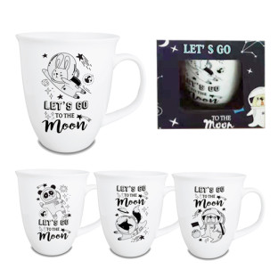 4160-33 Чашка Підкорювачі місяця 500мл - фото