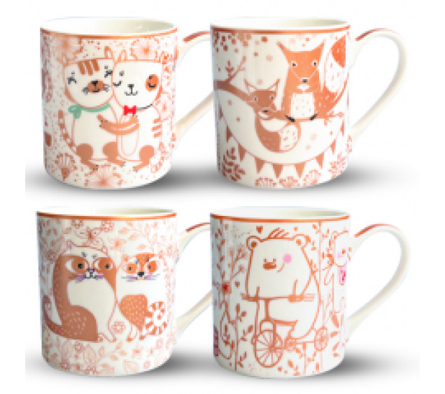 4160-34/У Чашка Голден Енімалс 400мл - фото