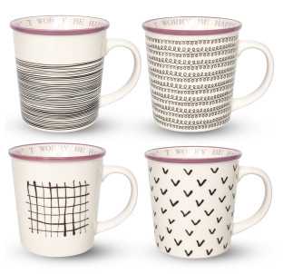 4160-63 Чашка POLOSA 320мл - фото