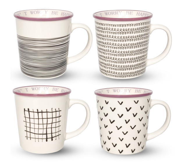 4160-63 Чашка POLOSA 320мл - фото