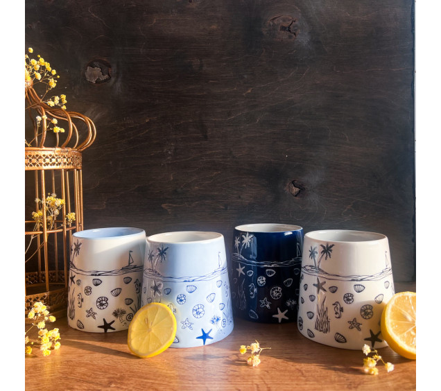 4160-85 Чашка МОРЕ 390мл - фото 1