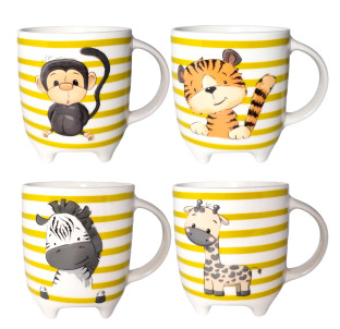 4160-81 Чашка ANIMALS 1 360мл - фото