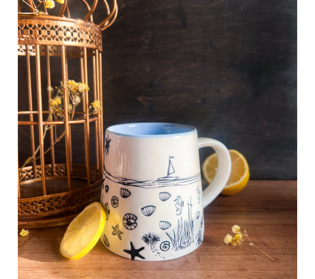 4160-85 Чашка МОРЕ 390мл - фото 2