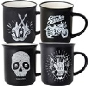 4176-01 Чашка 320мл Rock'n Roll варіант від 1 до 4х - фото