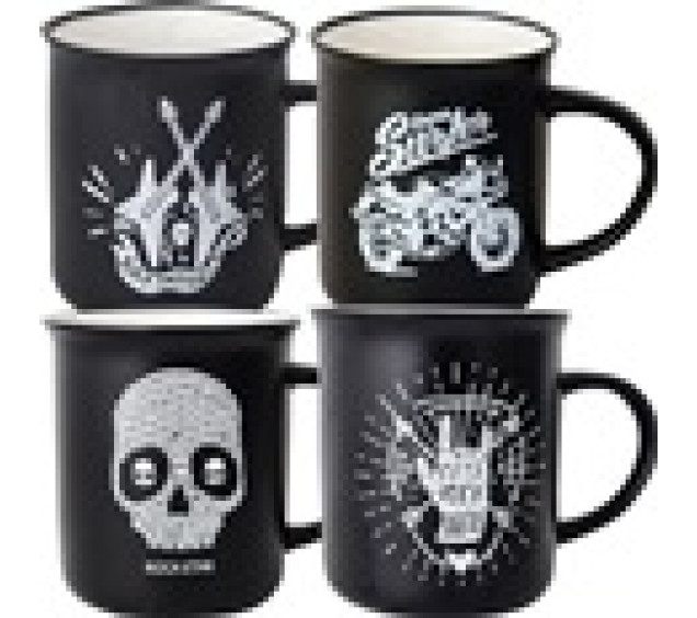 4176-01 Чашка 320мл Rock'n Roll варіант від 1 до 4х - фото