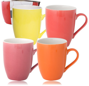 4179-01 Набір чашок 4шт. Веселка (400мл) - фото