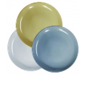 4190-16 Тарілка десертна 19,6 см  (варіант) - фото