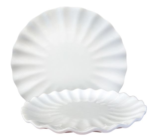 503571 Тарілка 12' хв.край (дрібна хвиля) - фото