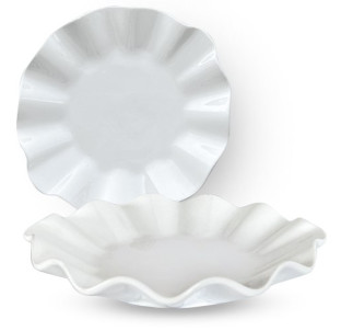 503572 Тарілка 8' хв.край (широка хвиля) - фото