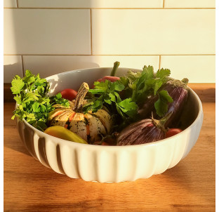 503610 Салатник рельєфний 12\' - фото